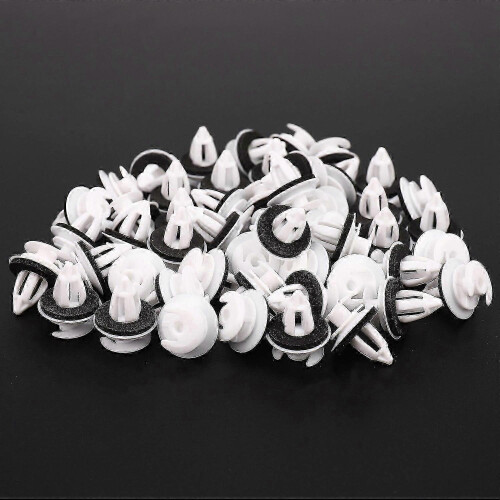 50Pcs Door Panel Clips with Seal Ring Compatible with BMW E34 E36 E38 E39 E46 X5 M3 M5 Z3 YVL 1