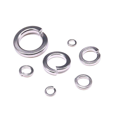 Spring Lock Washer,304 Stainless Steel Spring Lock Washer Assortment Set (820-Pcs,8-Size) 2
