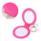 Mini Pocket Makeup Mirror Double-Sided PU Leather Compact 2