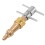 2X Tools High Pressure Washer 1/4 Inch FNPT Refrigerator Quick Coupling Brass Washer Quick Connect Plug 2