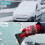 Car Ice Scraper, Car Windshield Snow Scraper, Heavy Duty Defroster Deicer for Windows, (Black) YVL 3
