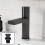 NES Home Basin Mono Mixer Matte Black and Slotted Basin Waste 1
