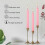 Velas cônicas mini rosa sem perfume, 10 cm (40 polegadas), pacote com 40 unidades 4