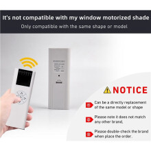 2X AC114-02,Channel Blinds Controller for Motorized Roller Shades and Blinds,AC114 Series Remote Control AC114-02