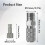 Airbrush Quick Coupler Quick Release Adapter Connecter Kit XKS 4