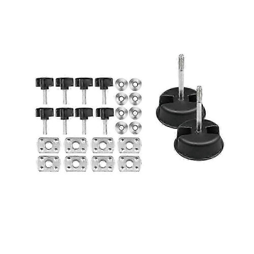 Hardtop Mounting Knobs and Fasteners for Jeep Wrangler JK 2007-2017 2