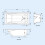 NES Home Square Single Ended Bath 1400 x 700 in White with Bath Legs 4