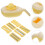 Guangmc Handheld Mandoline Slicer with Container - Yellow 6