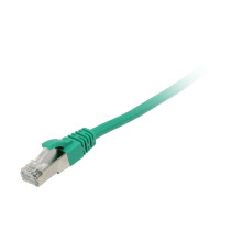 Patchkabel RJ45, CAT5e 100Mhz, 7.5m grün, S-FTP(SF/UTP), Synergy 21,