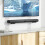 PlusAcc Universal Adjustable Wall Mount Brackets Holder for Soundbar Black 5
