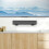PlusAcc Universal Adjustable Wall Mount Brackets Holder for Soundbar Black 6