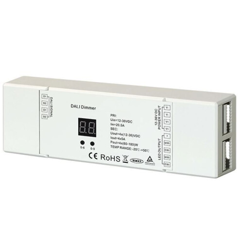 Synergy 21 LED Serie EOS 07 DALI Controller DT8 Dimmer 4 channel