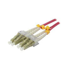 LWL-2-Faser-Patchk. 15mtr.LC-LC, 50/125um,OM4, AD=2mm, Synergy 21