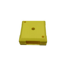 ALLNET Brick?R?knowledge Kunststoffschale 1x1 gelb oben und unten 10er Pack
