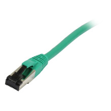 Patchkabel RJ45, CAT8.1 2000Mhz, 1.5m, grün, S-STP(S/FTP), TPE/LSZH(SuperFlex), AWG26, Synergy 21