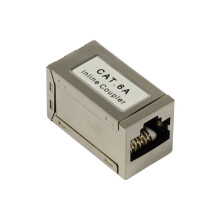 TP-TP Kupplung,CAT6A,Buchse,1:1 ,8-pol., RJ45, slim line, Synergy 21,