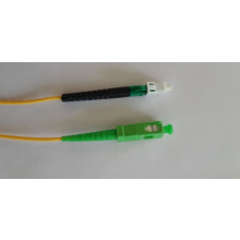 LWL-1-Faser-Patchk. 20mtr.LC(APC)-SC(APC), 9/125u, OS2, G657A2, AD=2mm, LC hat flexible Knickschutztülle,  Synergy21,
