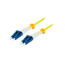 LWL-2-Faser-Patchk.  5mtr.LC-LC,  9/125um, OS2, AD=2mm, G657.A2, Synergy 21,