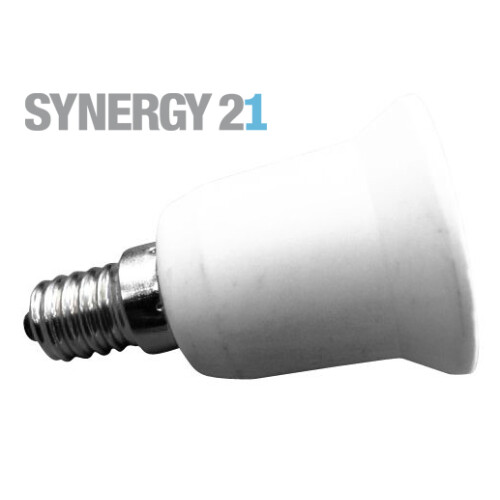 Synergy 21 LED Adapter für LED-Leuchtmittel E14->E27