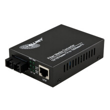 ALLNET Medienkonverter 10/100BASE-TX auf 100BASE-FX Singlemode SC Anschluss 20km "ALL-MC106-SC-SM"