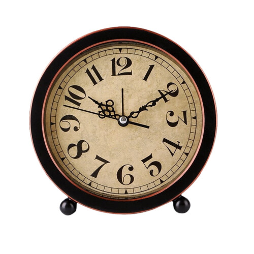 Digital Wall Clock Gold Retro Style 2 Pack 2