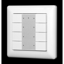 Synergy 21 LED Serie EOS 08 KNX Wandtaster 8-fach