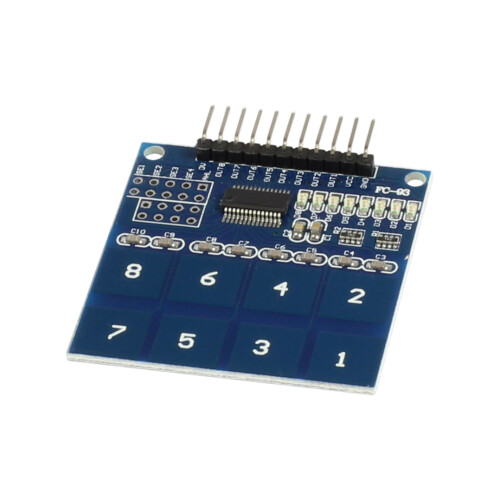 ALLNET 4duino 8 chanel Capacive Touch Button Switch Board