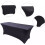 2 piezas de mantel extensible rectangular a prueba de polvo de 183 cm (6 pies) 2