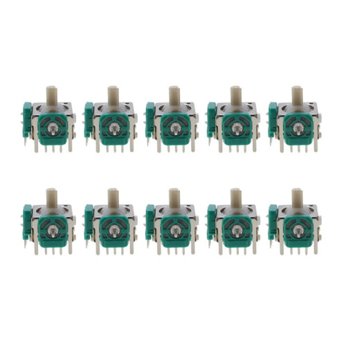 10pcs for Game  NGC Controller 3D Analog Joysticks Sensor Module Replacement High Quality Joystick