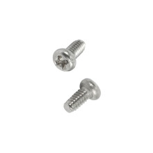 300pcs M2 X 4mm 304 Edelstahl Phillips Rundkopfschrauben Bolzen