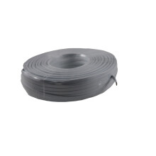 Kabel TK Flach 8 pol. 100m WEIß,flex, Flachkabel, Ring, Synergy 21,