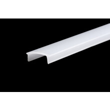 Synergy 21 LED Profil Zinkblech Zubehör ,diffusor/cover, Kunststoffabdeckung satiniert