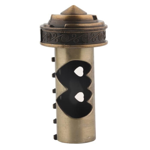Da Vinci Code Cryptex Letter Password Lock Ring Holder Gift Box for Christmas and Valentine's Day 2
