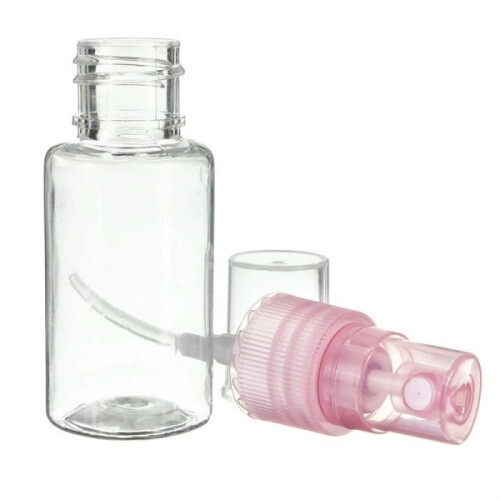 5 Pcs 50ml Empty Refillable Travel Spray Bottles, Random Colors 1