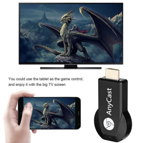 HDMI Wireless Display Receiver 1080P 3D WiFi Mini Adapter for iPhone iPad iOS Compatible 1