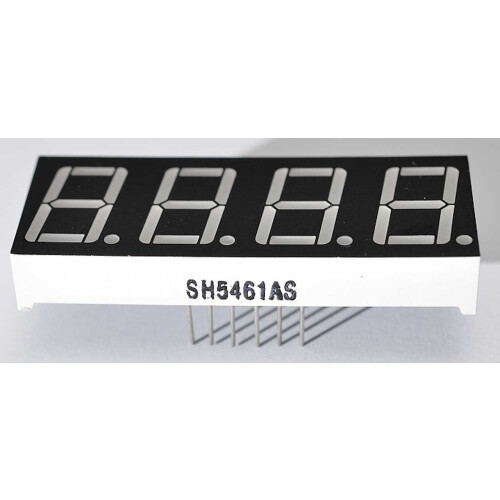 ALLNET 4duino Display 4-Digit 7-Segment LED Anzeige