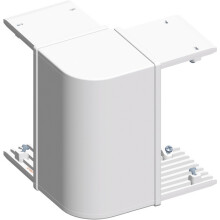 TEM Serie Modul Brüstungskanal UNIVERSAL Ecke MA130x65 PW