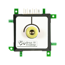ALLNET Brick?R?knowledge Messadapter 4mm Endpoint Gelb
