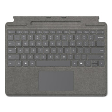 MS Surface Pro Zubehör Type Cover mit Pen Ablage *platinum* - Spanisch