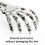 Telescopic Handheld Back Scratcher Skeleton Design Extendable Portable Massager Tool 3