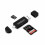 USB 2.0 Micro SD Card Reader Adapter for SDHC, MMC, TF and T-Flash Memory Cards, Compact Portable Mini Design 3