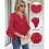 Hauts à Manches 3/4 Rouge XXL 5