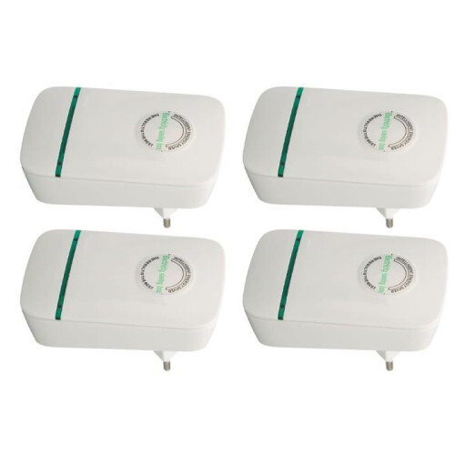 4-Piece Smart Energy Saver Set, EU Plug Computer Power Saving Box for Home and Office Use 1