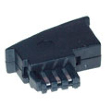 Kabel TK TAE-Adapter,flach,TAE-F -> RJ11/RJ12, Bulkware, Synergy 21