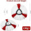 3 Pack Microfiber Mop Head Replacement 2 in 1 Spin Mop Pads for Turbo EasyWring Cleaning System 5