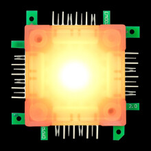 ALLNET Brick?R?knowledge LED Color Brick orange