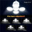 2X Solar  Camping Lamp USB Rechargeable LED Remote Control Foldable Lantern Portable Emergency Lamp 4