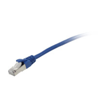 Patchkabel RJ45, CAT5e 100Mhz,  1.0m blau, FTP(F/UTP), Synergy 21,