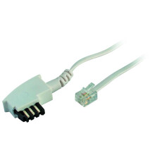 Kabel TK TAE-Verbindungskabel  3 m, TAE-F/RJ11, weiss