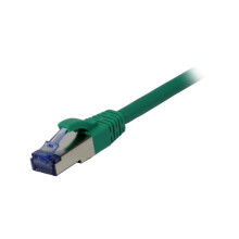 Patchkabel RJ45, CAT6A 500Mhz, 50m, grün, S-STP(S/FTP), AWG26, LSZH, Synergy 21